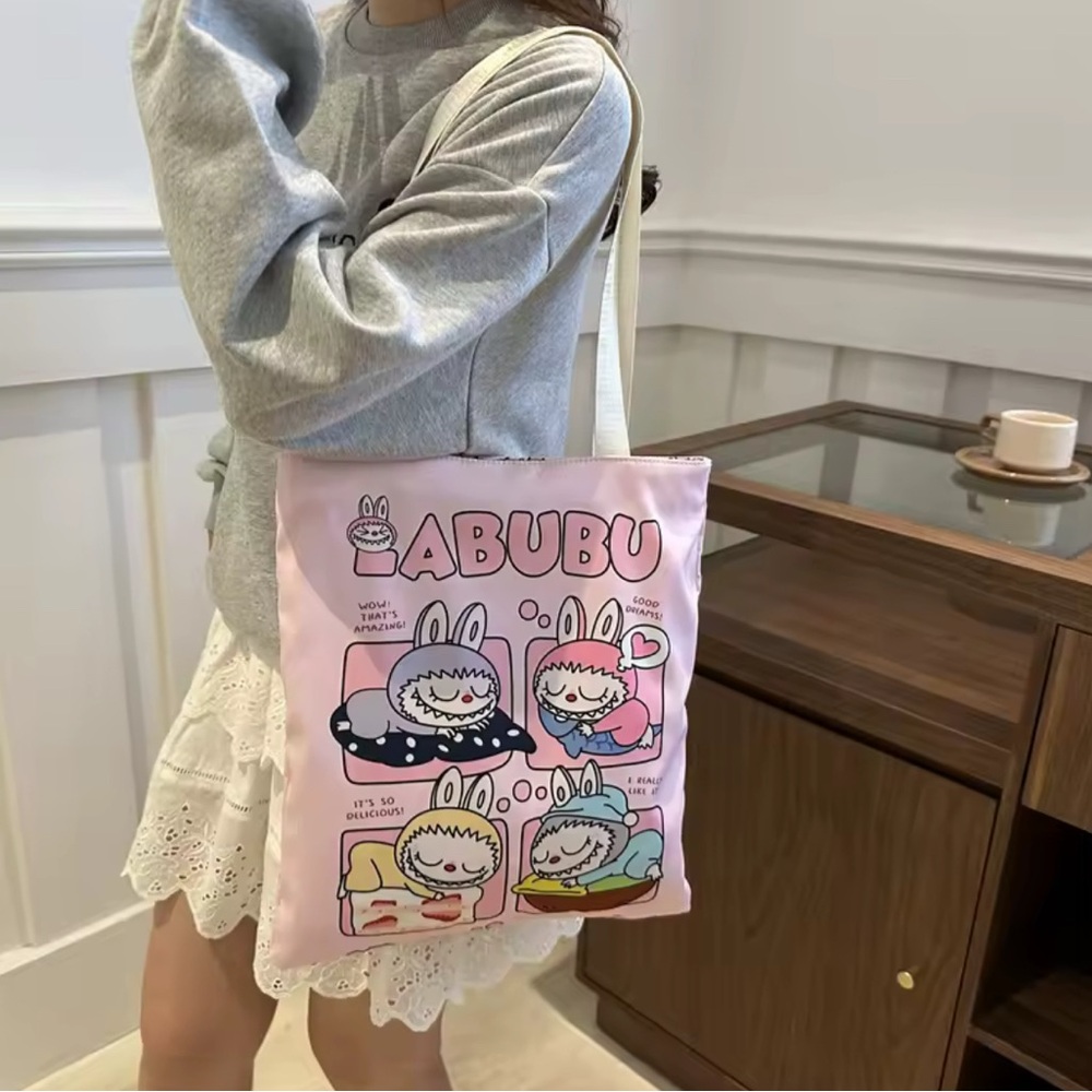 Labubu style tote bag